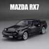 1/32 Mazda RX-7 литая модель автомобиля из металла спортивные транспортные средства модель высокая имитация звука и света коллекция детская игрушка подарок