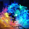 Solar Dragonfly String Light 50LED Garden Stake Lights Waterproof Outdoor Twinkle Fairy Lights for Trees Patio Fence Christmas Decor