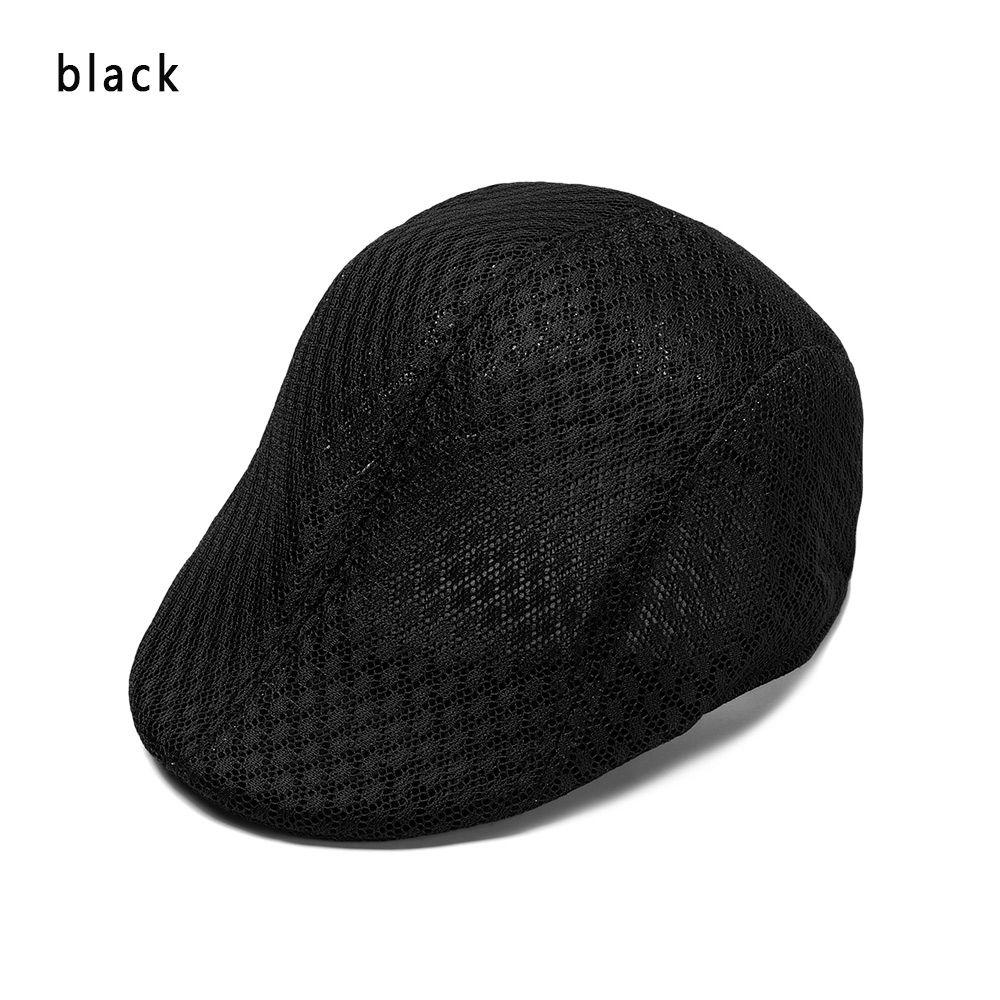 Fashion Casual Newsboy Style Adjustable Mesh Caps Gatsby Hats Beret Hats Sun Caps