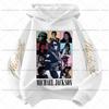 Camisetas de manga larga para niños, ropa de otoño, sudaderas casuales King of Pop MJ, sudadera con capucha de Michael Jackson, regalos de cumpleaños.