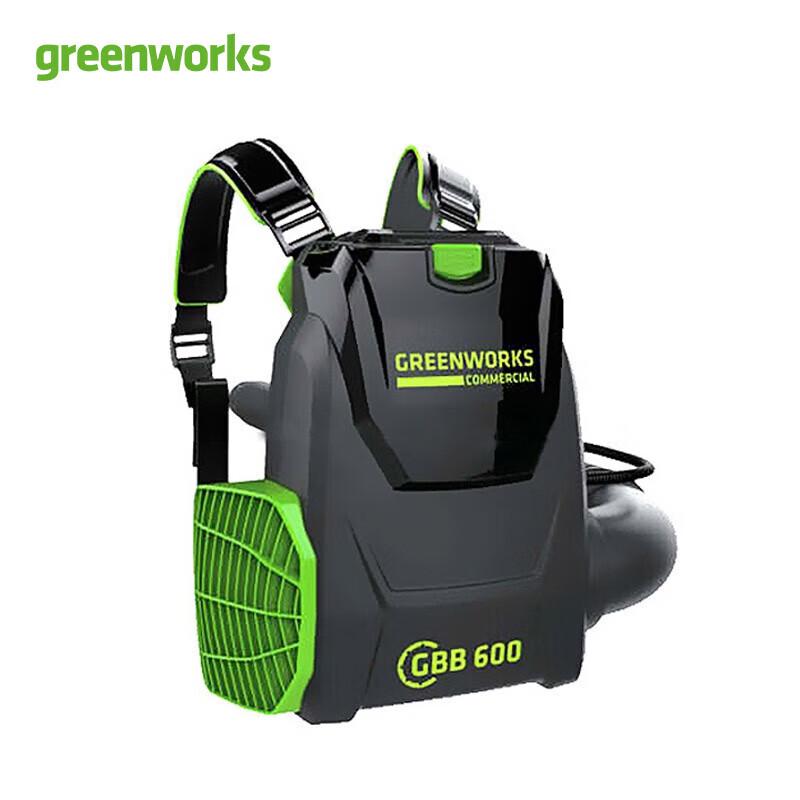 Greenworks 82V Аккумуляторный ранцевый воздуходув вилка CN (адаптер в комплекте)