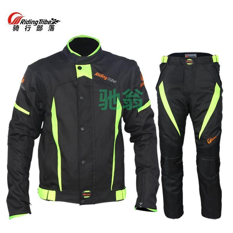 Unisex Motorcycle Riding Suit Winter Warm Waterproof Racing Jacket Pants Set Off-Road Street Cycling