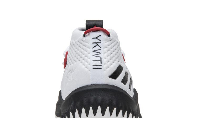 Men's Sneakers adidas Dame 4 Rip City Running White/Core Black/Scarlet