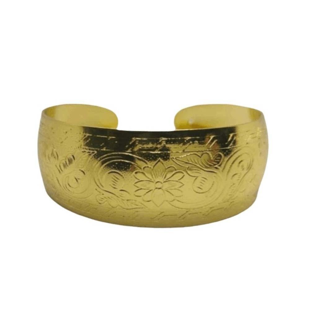 Lotus Silver Opening Bangle Vintage Thai Wrist Jewelry Carved Wide Bracelet Party