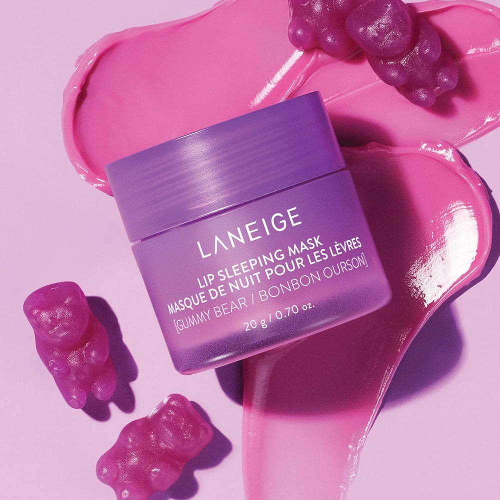 LANEIGE Спящая маска для губ ( Мармеладные мишки, ваниль, конфеты Sweat, персиковый холодный чай, манго)