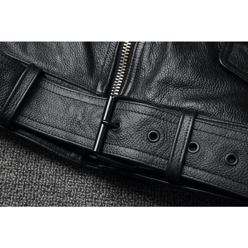 Китайский размер, натуральный жилет из коровьей кожи, поясной жилет для мотоциклистов, мужской байкерский жилет, приталенный крой, куртки из коровьей кожи без рукавов, весна-осень