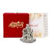 Silver Lord Ganesh God Idol with Beautiful Happy Box & Carry Bag with 1 Year Warranty | Used for Diwali, Birthday Gift, Wedding Return Gift