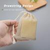 Eco-Friendly Handmade Natural Cotton Soap Saver Bag Mesh Soap Pouch for Body Cleansing And Skincare