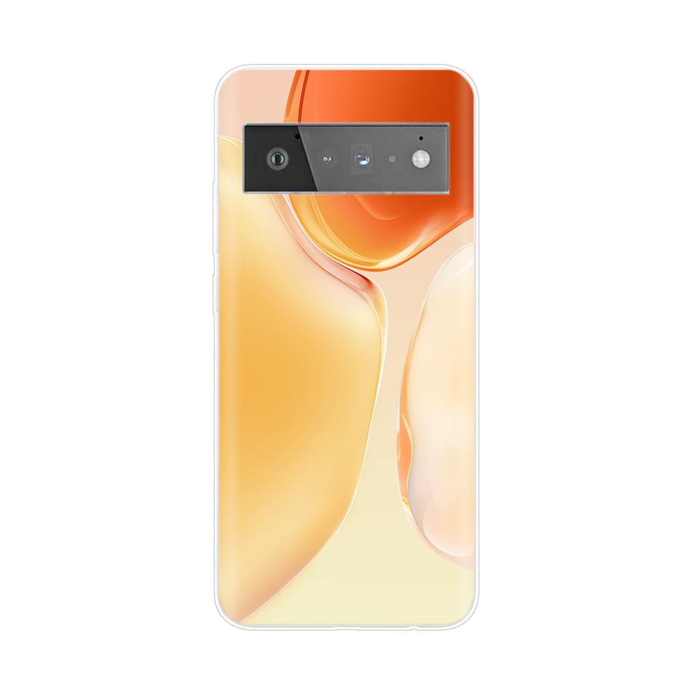 For Google Pixel 6 Pro Case Silicone Soft Clear TPU Phone Cover for Google Pixel6 Pixel 6 Pro 6A Case Pixel6A Cover Bumper Coque