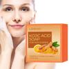 Kojic Acid Soap-Deep Cleaning and Moisturizing Face & Hands Skin, Promote a Smoother, More Radiant Skin Texture -Suitable For Skin Types,100g