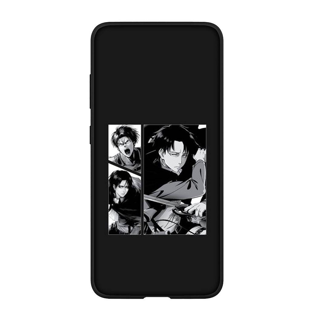 Phone Case for Samsung Galaxy S25 S23 S22 S24 Ultra FE A05 A06 A15 A16 A36 A37 A35 A54 A55 A56 A57 A25 A26 A53 A17 Levi Attack On Titan Cartoon Cover