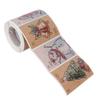 Christmas Sticker 6 Designs 250 Adhesive Xmas Decorative Labels for Cards Gift Envelopes Boxes