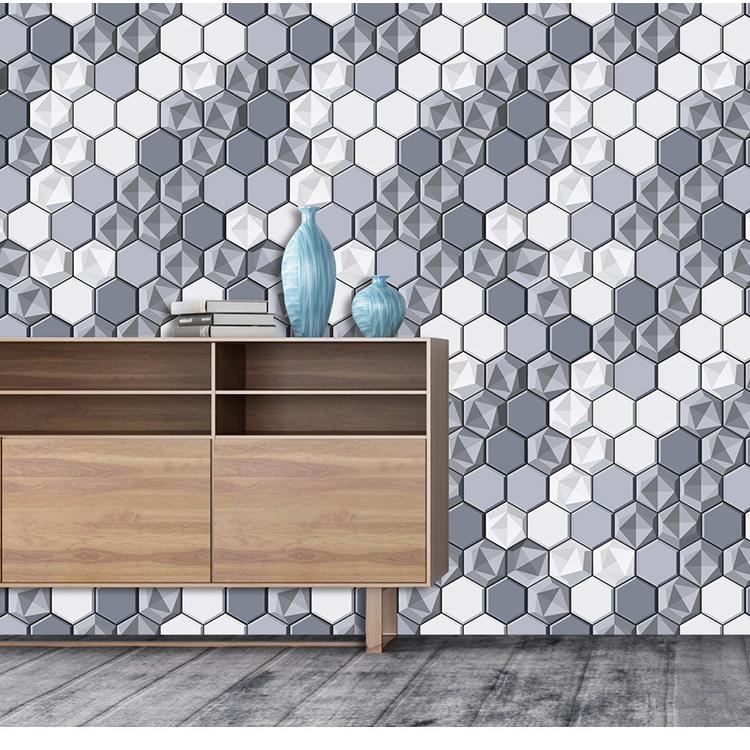 Бесшовные обои для гостиной и спальни с кирпичной стеной(45см*300см)