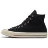 Chuck Taylor All Star 1970s Винтажные высокие кеды из канваса Унисекс Черные