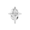 Cross-Border New Arrival Five-Pointed Star Tooth Socket Local Exquisite Decoration Copper Inlaid Zirconium Cool Gold Hip Hop