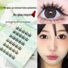 Zhixian No-Glue Self-Adhesive Cat Elf False Eyelashes - Super Soft Single Cluster LL001