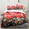 Комплект постельного белья для девочек с мультяшным рисунком B-Bratz (3D-принт) в стиле каваи: односпальный, двуспальный, полуторный, королевский размер, для взрослых и детей. Подарок для детской спальни девочки.