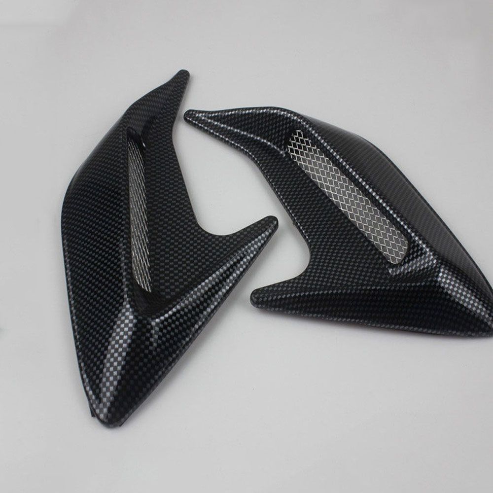 1 pair Hood Shark Gill Air Flow Intake Air Inlet Side Vent Simulation Car Stickers