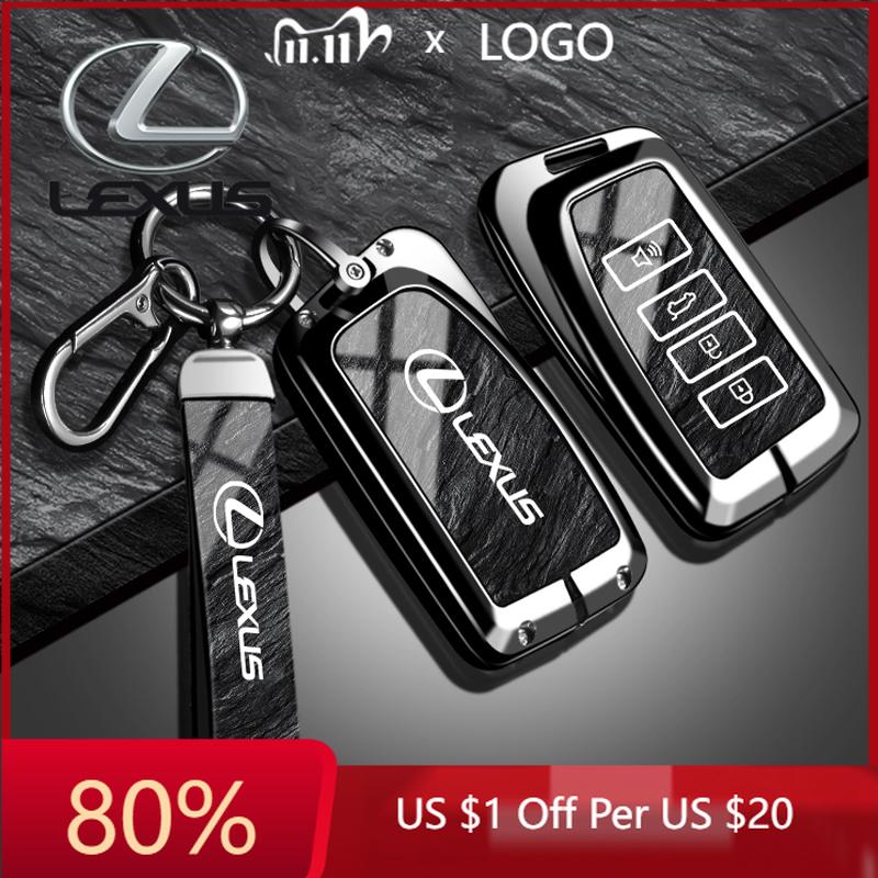 2026 Hot Interior Stickers Car Key Case Cover Shell Keychain Holder For Lexus RX350 NX300 Es300h Rx450h GS300 GX470 IS250 ES350