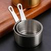 1PC Mini Stainless Steel Sauce Pan 60ml/80ml/125ml Small Saucepan Pot Gravy