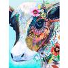 Full 5D Diy Diamond Painting Cartoon Flower Cow Embroidery Cross Stitch Home Decor Handmade Gift