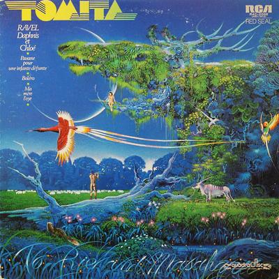 Виниловая пластинка ТОМИТА ИСАО Daphnis Et Chloe 4-канальная Квадрофоническая R4C2069 RCA 1979 Япония Obi New Age Easy Listening Б/у