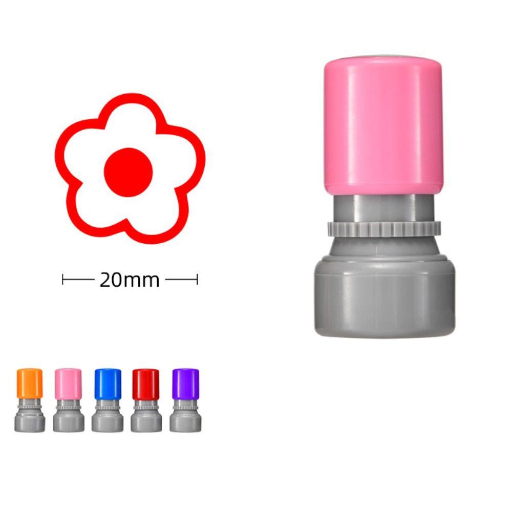 DIY Drawing Toy Star Grading Stamp Self Inking Teacher Review Stamp Primary School