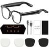 AI Bluetooth Smart Glasses: 800W Camera, Video Recording, and Simultaneous Interpretation
