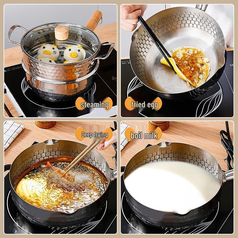 Японская кастрюля Юкихира из нержавеющей стали Yicang