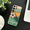 Чехол для телефона Огненный Футбольный Мяч Для Samsung S26,S25,S24,S23,S22,S21,S20,Plus,Fe,Lite,Другие Черная Крышка