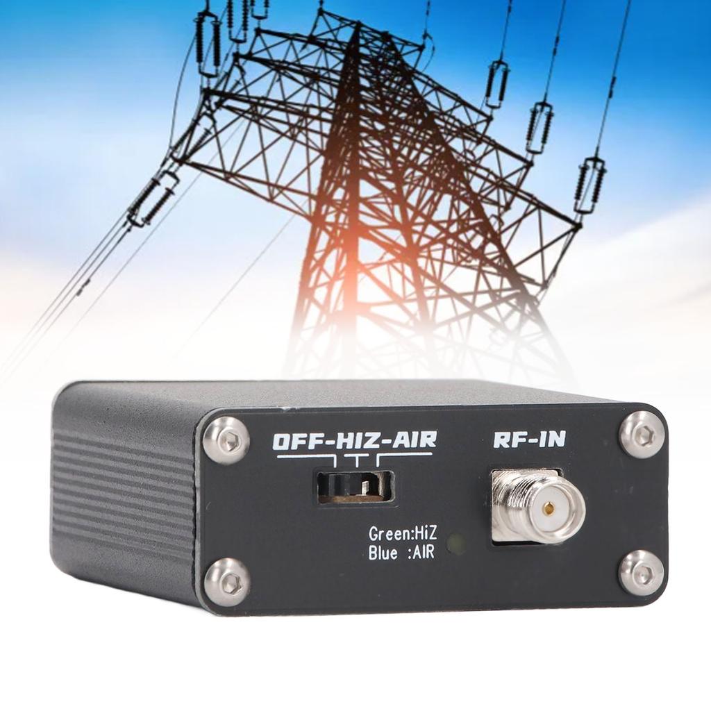 Преобразователь частоты 110М 110м AIR в AM HIZ AMP Преобразователь частоты Алюминиевый сплав Усилитель с высоким сопротивлением для дома, путешествий