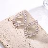 Elegant Geometric Alloy Dangle Earrings For Women With Vintage Style For Evening Wear