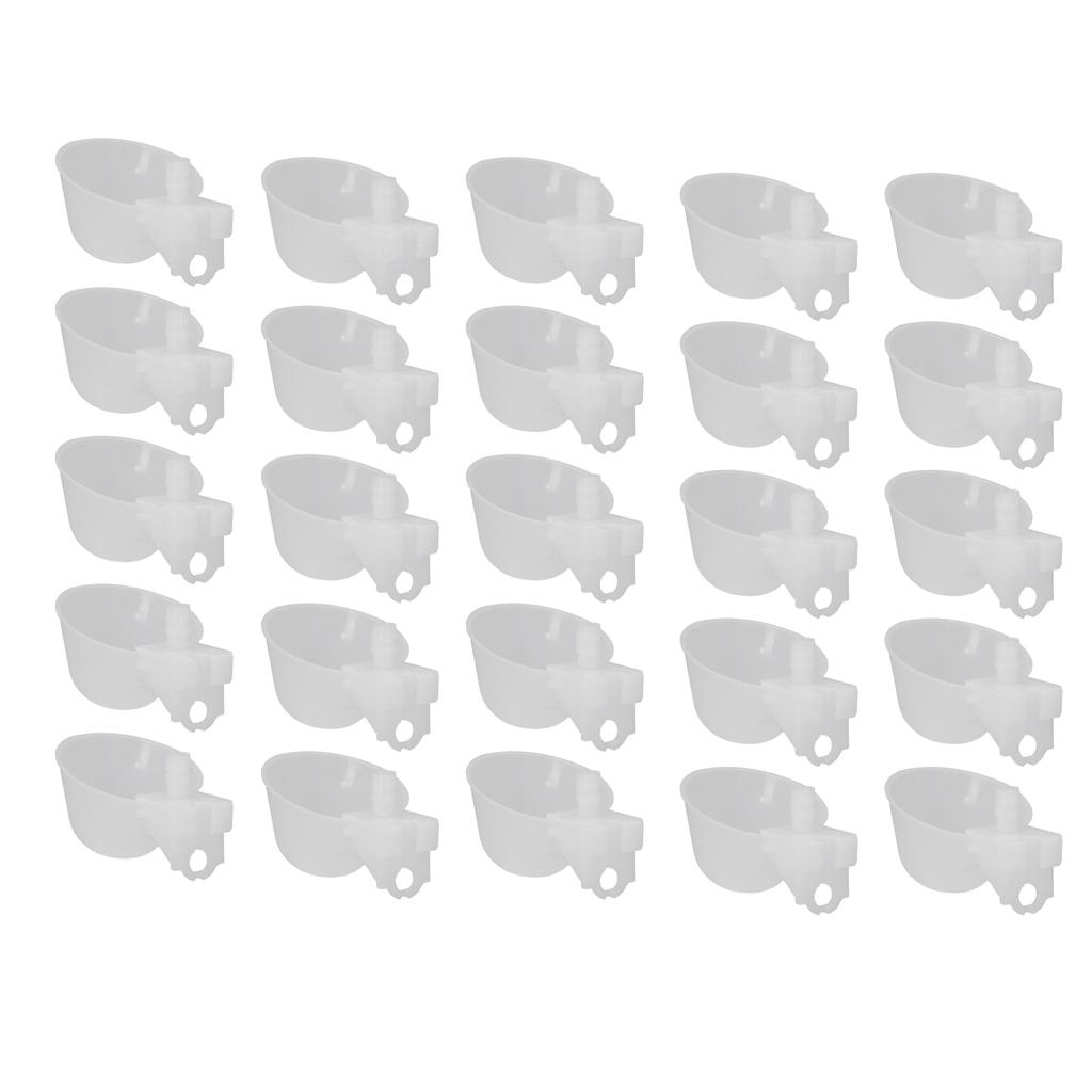 25 комплектов подвесных поилок для кур с автоматической чашей для поения птицы