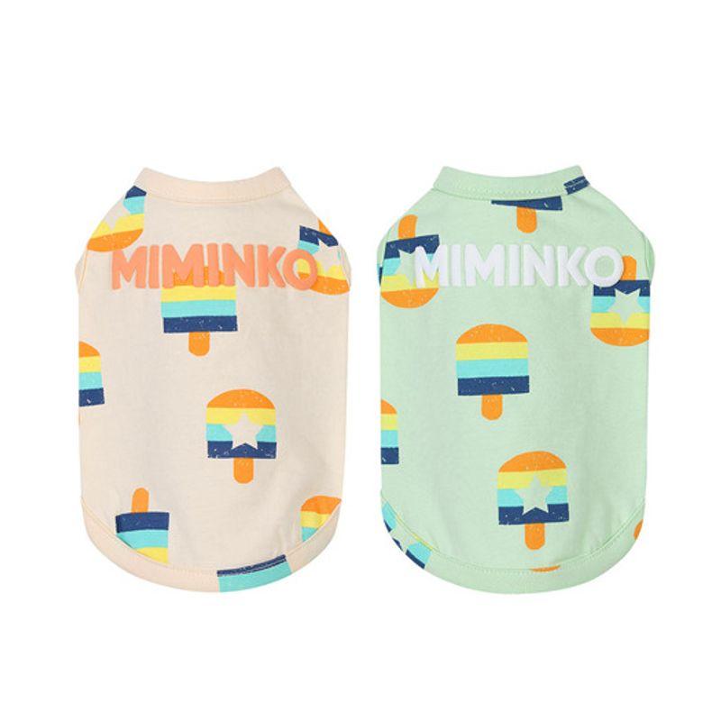 Футболка с логотипом MIMINKO Ice Bar [DW3MT1190]