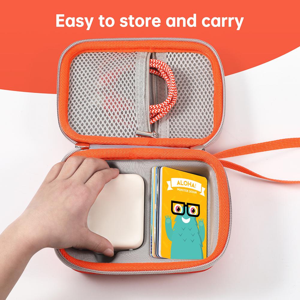 Жесткий чехол-сумка для переноски, подходит для плеера Yoto Mini, детских музыкальных плееров, сумка для хранения Yotomini, подходит для Yoto Mini, чехол с креплением для карт большого размера