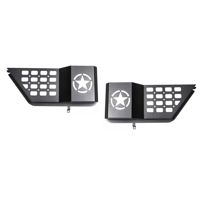 A51K-Rear Door Storage Pockets For Jeep Wrangler JL Gladiator JT 2018-2025 Side Door Storage Box