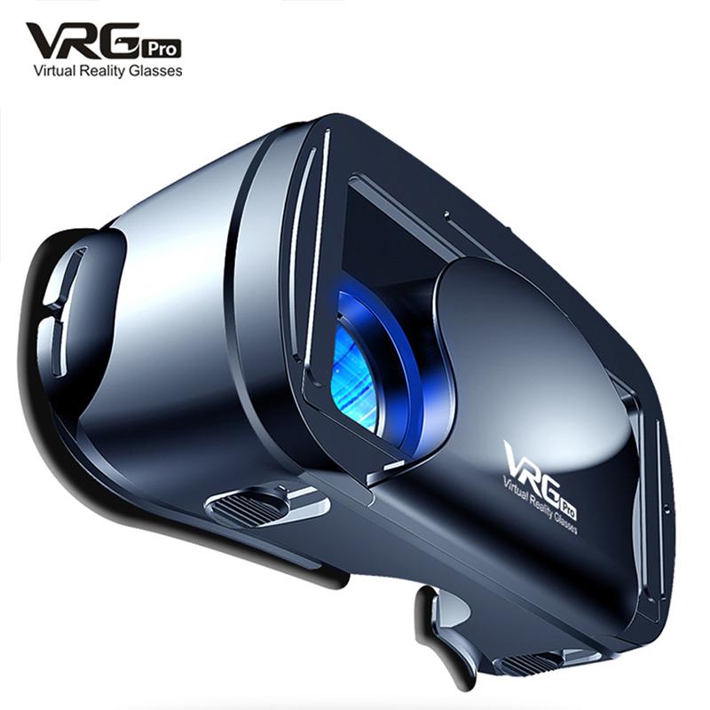VRG Pro Blue-light 3D VR-гарнитура Широкоугольные умные очки виртуальной реальности Шлем для 5-7 дюймов