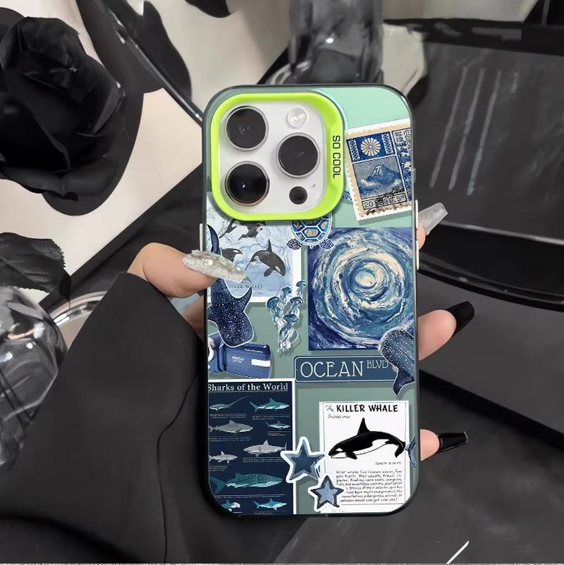 Чехол для телефона с рисунком на морскую тематику Для Samsung Galaxy A16 A15 A34 A35 A53 A55 A54 S26 S25 FE S24 Ultra S23 Plus S22 S21 S20