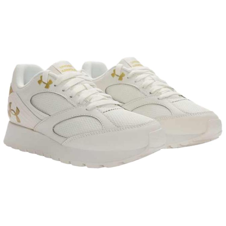 Under Armour Jogger Cushioning And Breathable Low Top Casual Shoes Women's Beige Sneakers 3028388-115