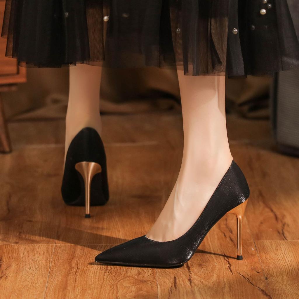 Атласные свадебные туфли на шпильках, темпераментные белые туфли на высоком каблуке, свадебное банкетное платье, подружки невесты, женская обувь