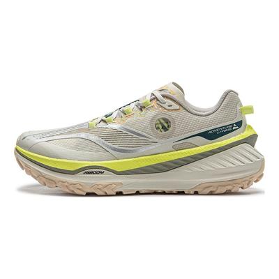 Кроссовки Li Ning легкие, высокопрочные, амортизирующие, нескользящие, износостойкие, с низким верхом, для бега по пересеченной местности, женские кроссовки Mica-Gray ARNT004-5