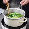 Professional Kitchen Utensil Stainless Steel Skimmer Strainer, Fine Mesh Slotted Spoon with Dishwasher Safe Long Handle, Rustproof Tool for