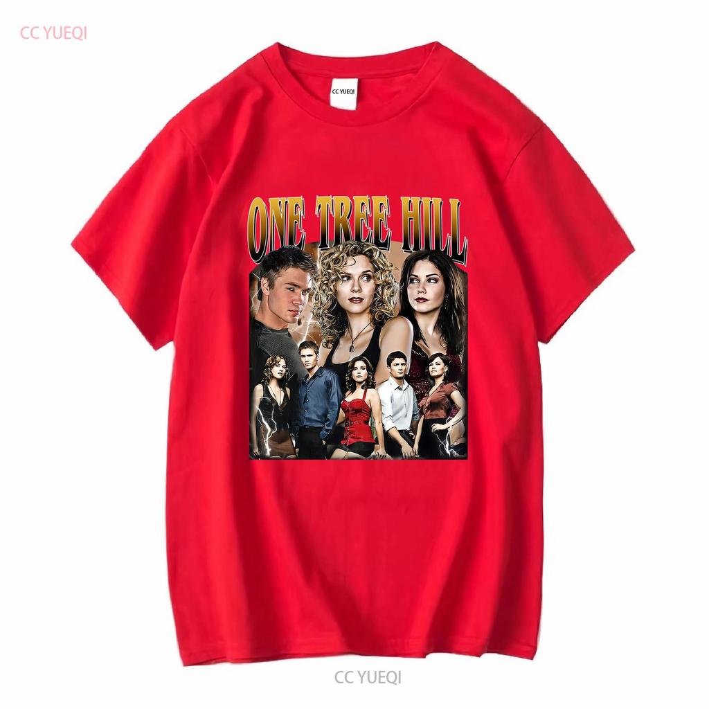 Ограниченная серия Винтажная футболка One Tree Hill для женщин и мужчин с длинным или коротким рукавом, винтажная, стиранная, дышащая, удобная, универсальная