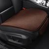 Winter Plush Non-Slip Car Seat Cushion Set - Warm, Short Plush, Three-Piece, Rear Row (No Backrest)