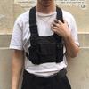 Мужская и женская нагрудная сумка, трендовые тактические сумки-жилеты для инструментов, водонепроницаемая нагрудная сумка унисекс, многофункциональная сумка для хранения