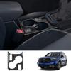 For Subaru Forester 2024 2025 2026 Stainless steel Interior window Switch Center Control Gear Shift Panle Front water cup cover