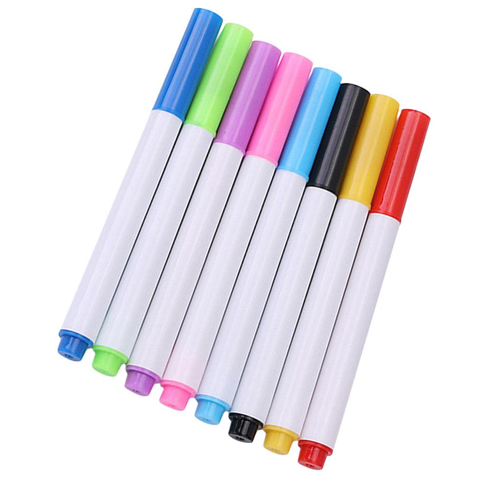 8 шт. Маркеры для доски с покрытием для письма (Dry Erase), Цветные маркеры для рисования, Стираемые ручки для детского рисования и письма