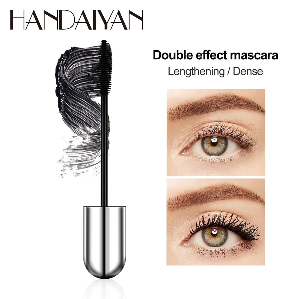 Праймер для ресниц с двойным эффектом. 3D-тушь двойного назначения. Густая и длинная водостойкая жидкость для укладки ресниц.