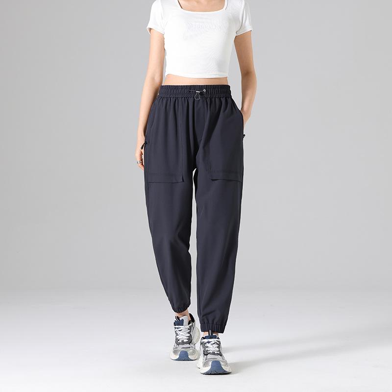 Новые летние быстросохнущие крутые брюки, повседневные свободные брюки для мужчин и женщин