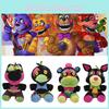 Светящаяся плюшевая игрушка Sundrop из Five Nights At Freddy's для декора спальни